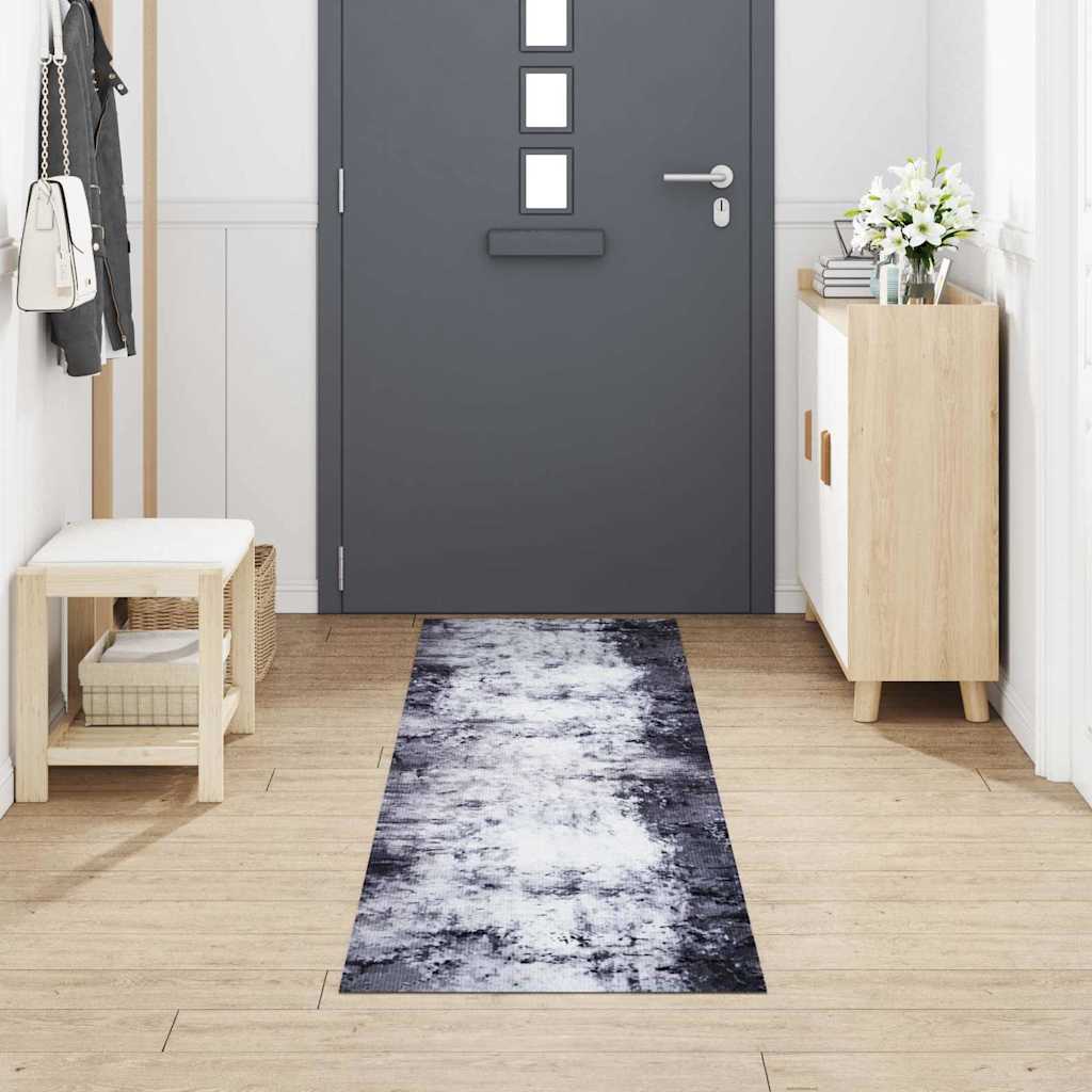 Kitchen Rug Grey 300 x 60 cm Velvet