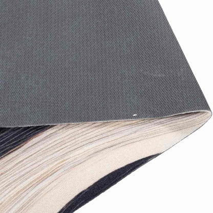 Kitchen Rug Art Deco Black 300 x 60 cm Velvet