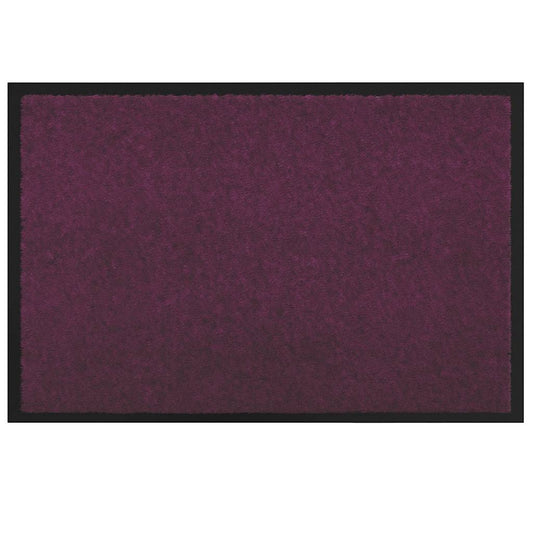 Door Mat Bordeaux 60 x 40 x 1.2 cm Teddy Fabric
