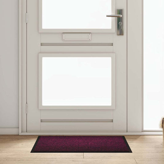Door Mat Bordeaux 60 x 80 x 1.2 cm Teddy Fabric