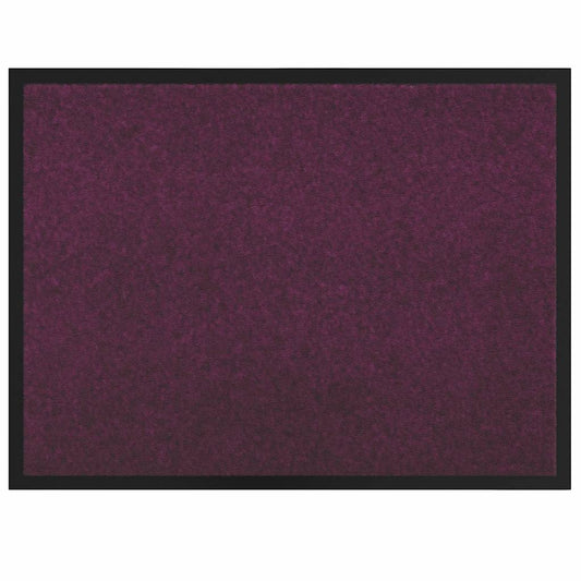 Door Mat Bordeaux 60 x 80 x 1.2 cm Teddy Fabric
