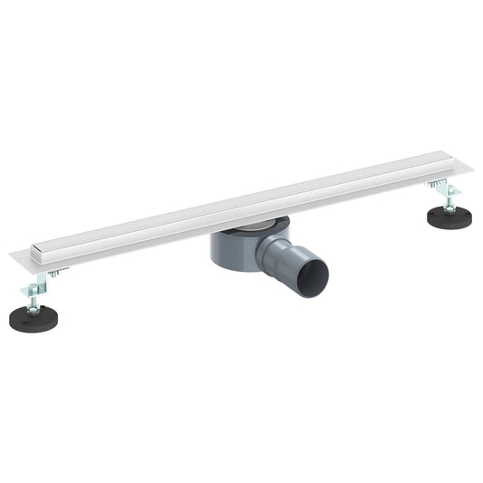 360° Shower Drain with Slim Model Silver 60 cm