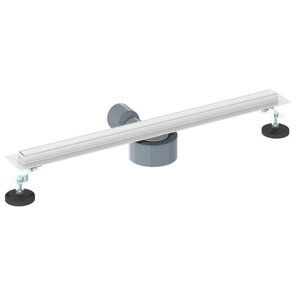 360° Shower Drain with Slim Model Silver 60 cm