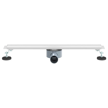 360° Shower Drain with Slim Model Silver 60 cm