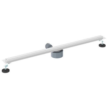 360° Shower Drain with Slim Model Silver 90 cm