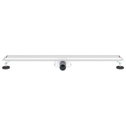 2 in 1 Shower Drain Silver 100 cm Stainless Steel 304