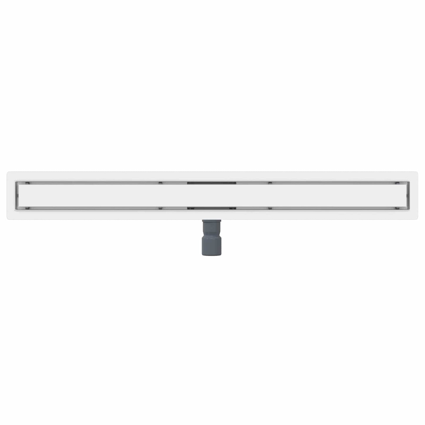 2 in 1 Shower Drain Silver 100 cm Stainless Steel 304