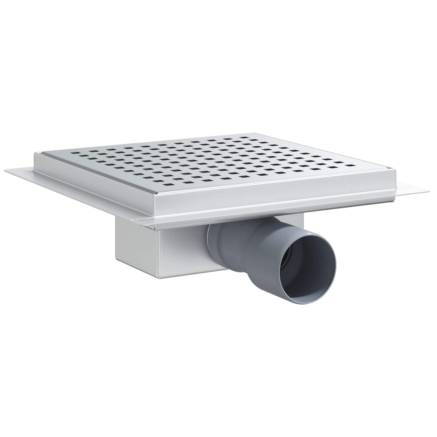 Dot Shower Drain Silver 20 x 20 cm Stainless Steel 304