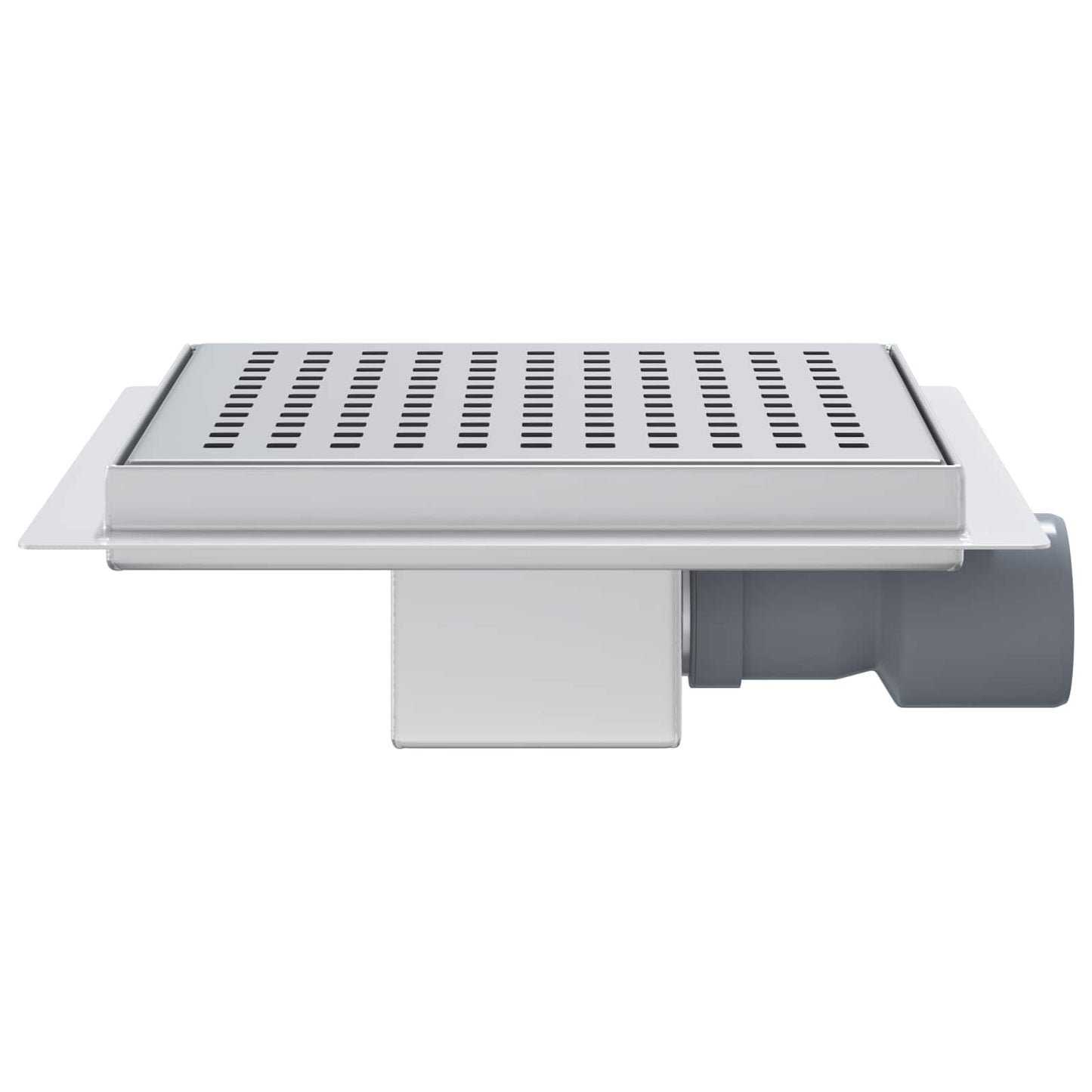 Dot Shower Drain Silver 20 x 20 cm Stainless Steel 304