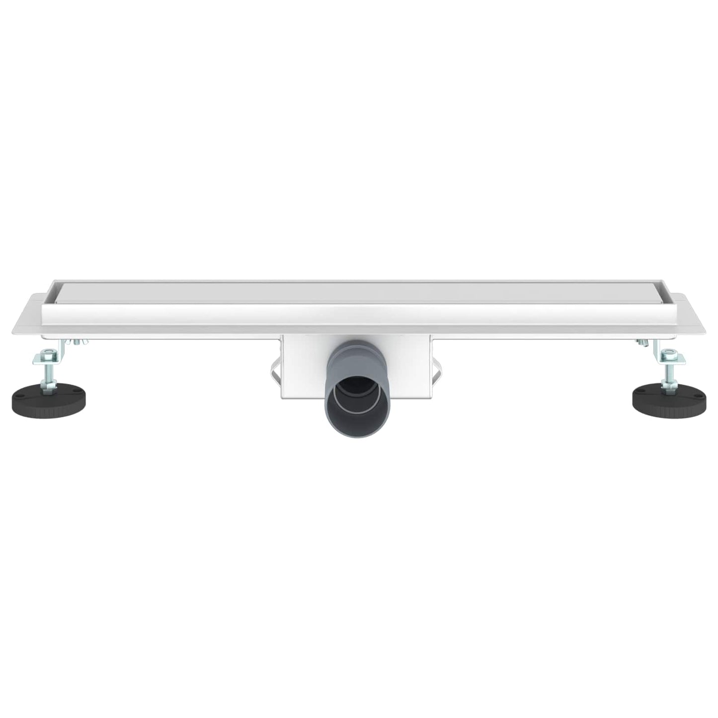 2 in 1 Shower Drain Silver 60 cm Stainless Steel 304