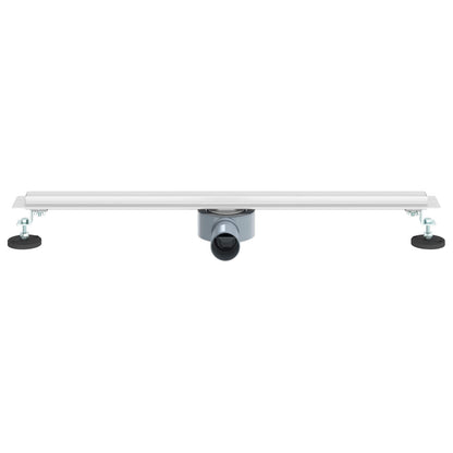 360° Shower Drain with Slim Model Silver 70 cm