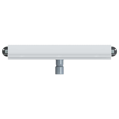 Wall Mounted Shower Drain Silver 60 cm Stainless Steel 304