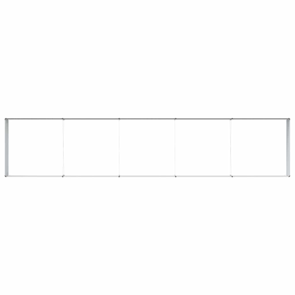Garden Raised Bed 485 x 100 x 36 cm Galvanised Steel