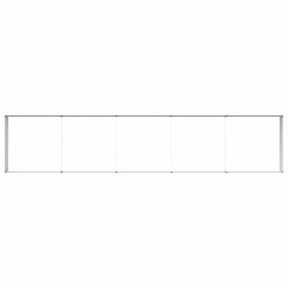 Garden Raised Bed 485 x 100 x 36 cm Galvanised Steel