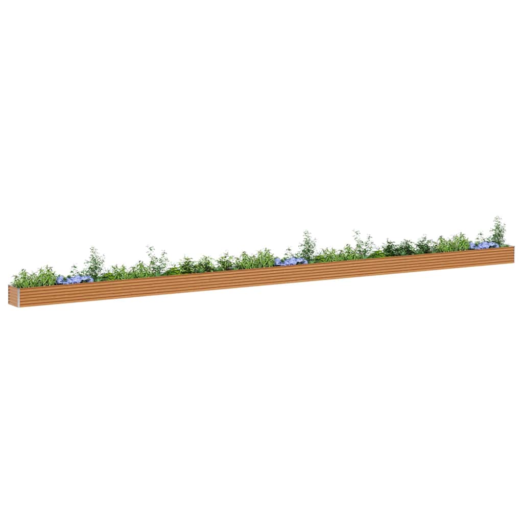 Garden Raised Bed 1164 x 50 x 36 cm Galvanised Steel