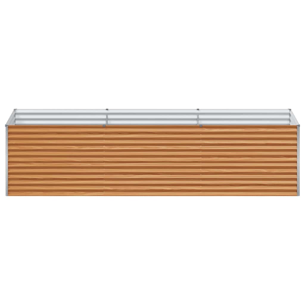 Garden Raised Bed 290 x 100 x 68 cm Galvanised Steel