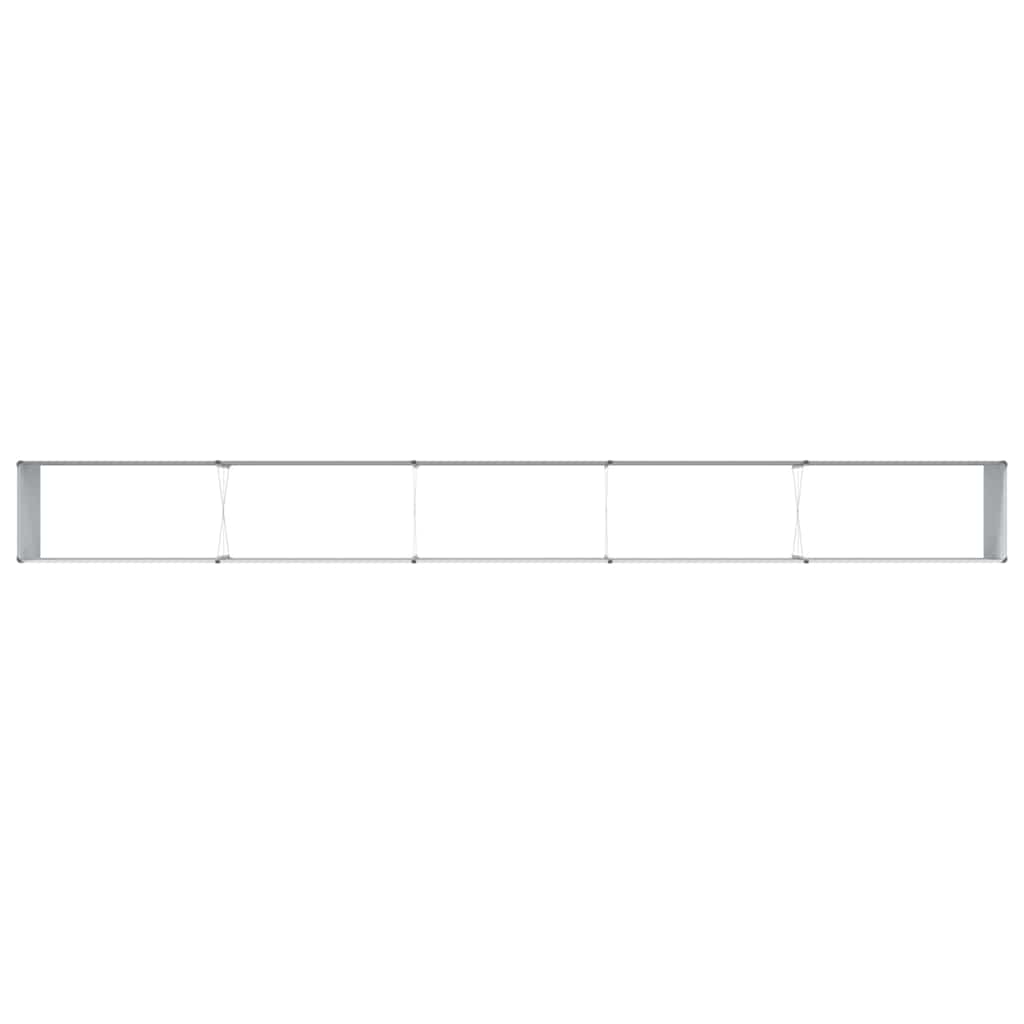 Garden Raised Bed Light Brown 485 x 50 x 68 cm Galvanised Steel