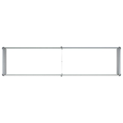 Garden Raised Bed Light Brown 160 x 40 x 77 cm Galvanised Steel