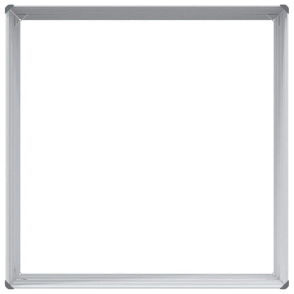 Garden Raised Bed Light Brown 100 x 100 x 45 cm