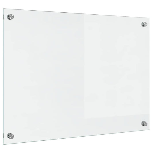 Kitchen Backsplash Transparent 70 x 50 cm Tempered Glass