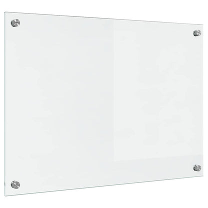 Kitchen Backsplash Transparent 70 x 50 cm Tempered Glass