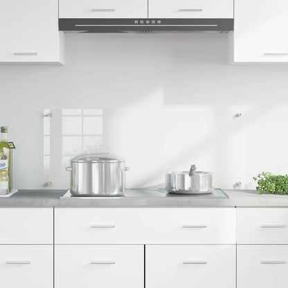 Kitchen Backsplash Transparent 100 x 40 cm Tempered Glass