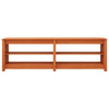 Shoe Bench Wax brown 160 x 36.5 x 50 cm Solid pine wood