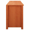 Shoe Bench Wax brown 160 x 36.5 x 50 cm Solid pine wood