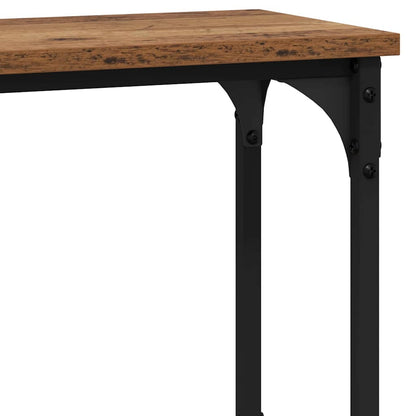 Console Table with Shelf Old wood 100 x 22.5 x 75 cm