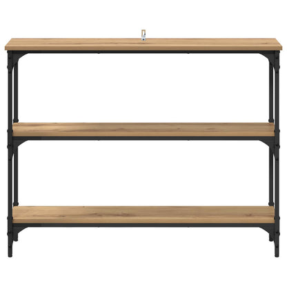 Console Table Artisan Oak 100 x 22.5 x 75 cm Engineered Wood