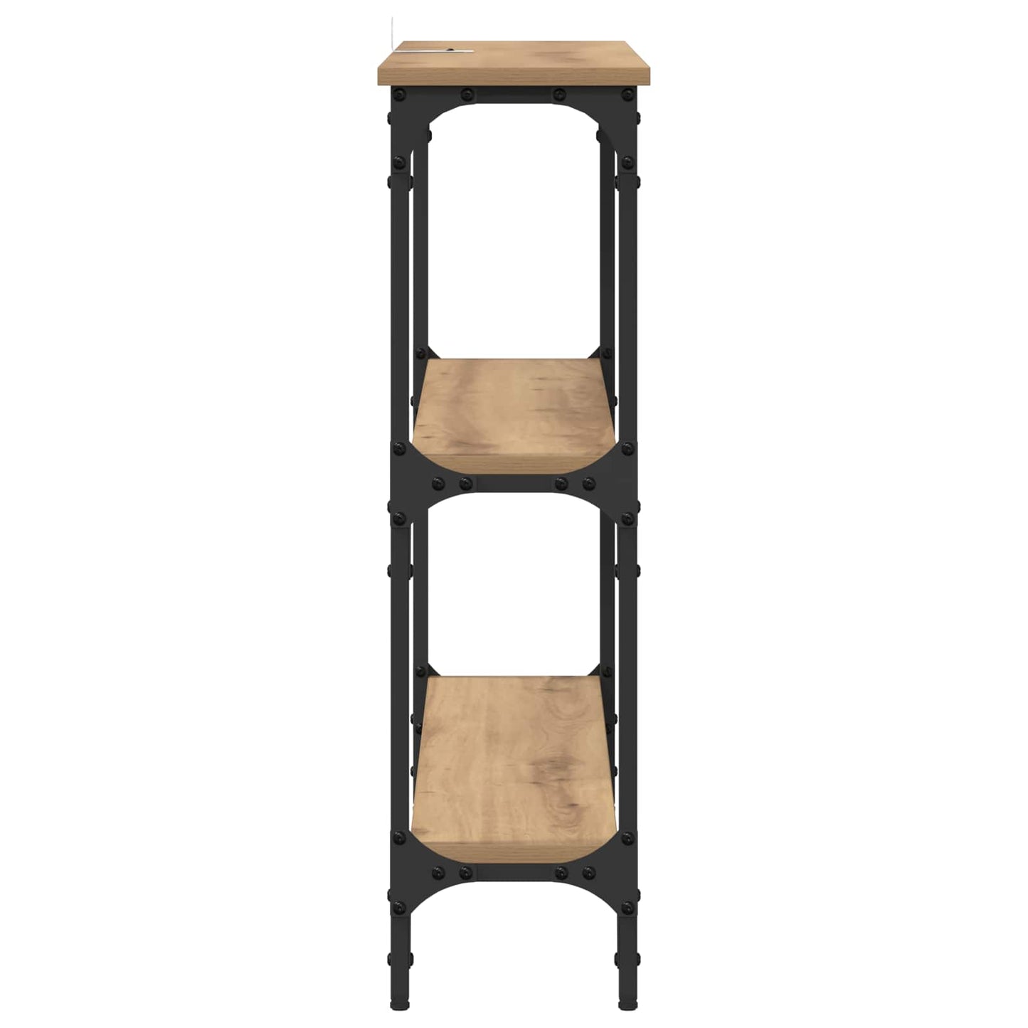 Console Table Artisan Oak 100 x 22.5 x 75 cm Engineered Wood