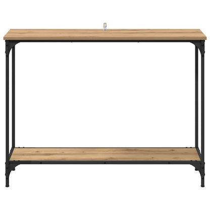 Console Table Artisan oak 101 x 30.5 x 75 cm Engineered wood