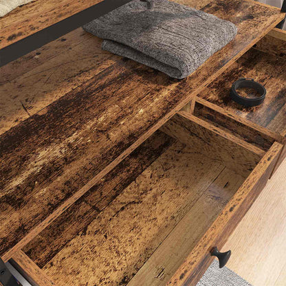 Wardrobe with Shelf Old wood 89 x 39 x 184.5 cm Engineered wood