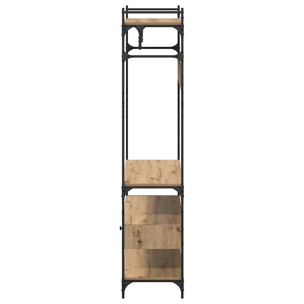 Wardrobe Artisan oak 89 x 39 x 184.5 cm Engineered wood