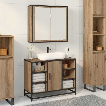 Wall Shelf Artisan Oak 65 x 20 x 60 cm