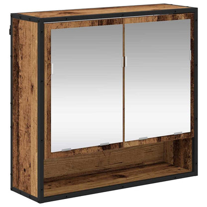 Wall Shelf with Shelf Wall-mounted Old Wood 65 x 20 x 60 cm