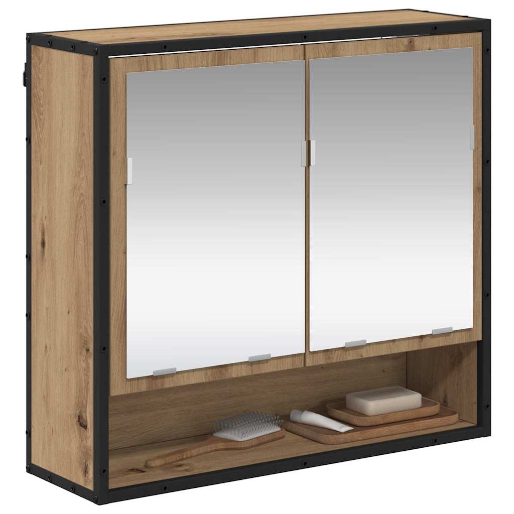 Wall Shelf Artisan Oak 65 x 20 x 60 cm