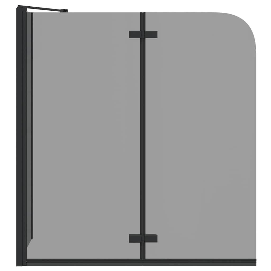 Shower Enclosure Manual Black 120 x 68 x 130 cm