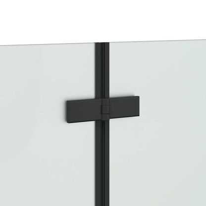 Shower Enclosure Manual Black 120 x 68 x 130 cm