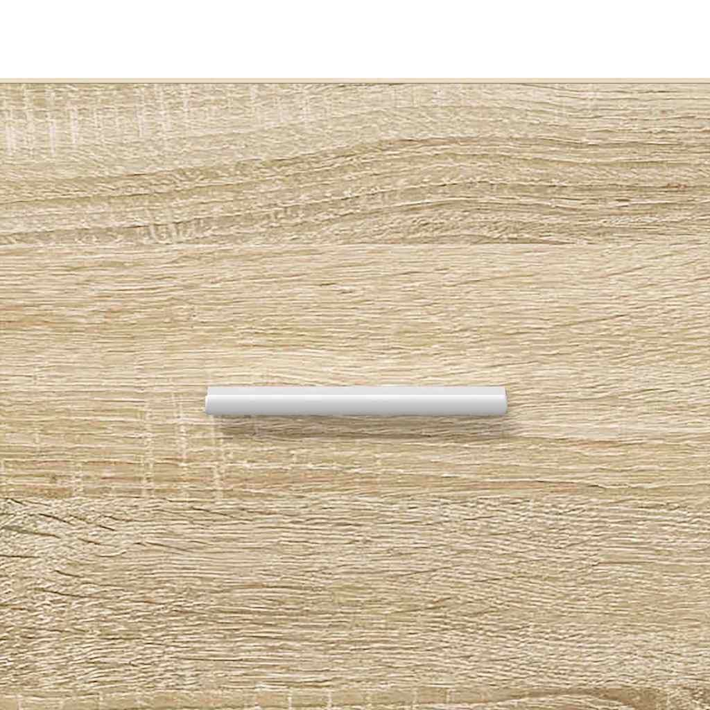 Sink cabinet with Storage with Door Sonoma Oak Engineered Wood