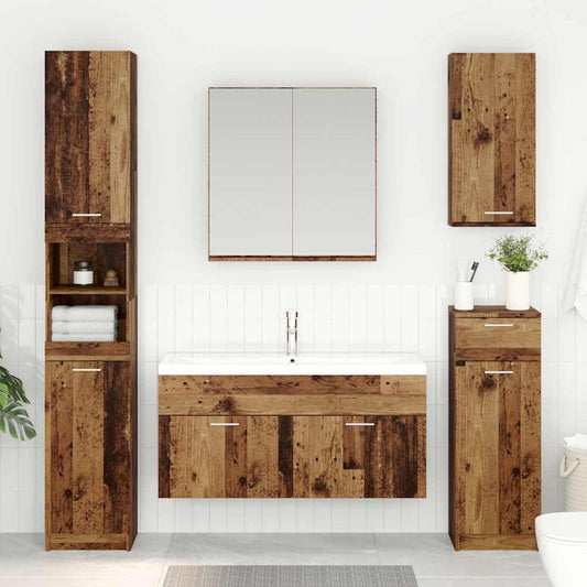 Sink cabinet Old Wood Engineered Wood