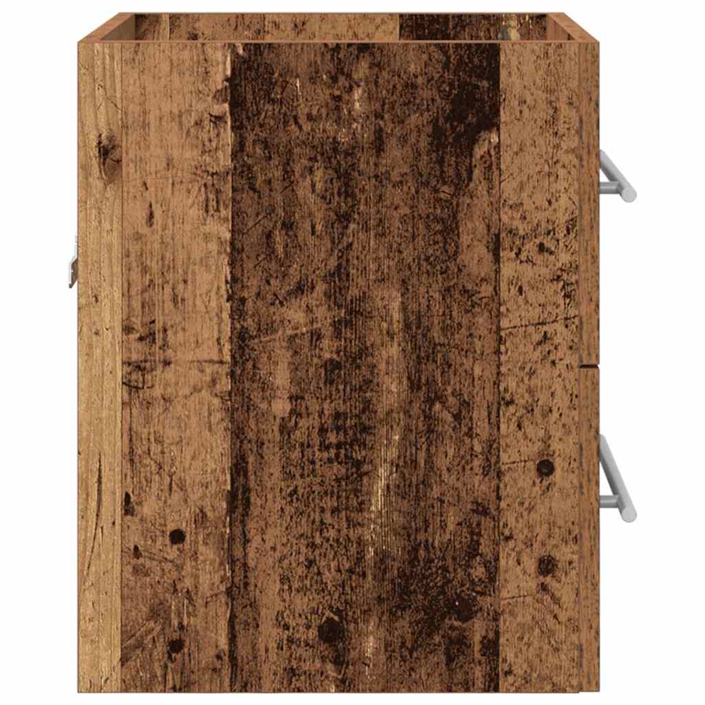 Sink cabinet Old Wood 38.5 x 41 x 48 cm Engineered Wood