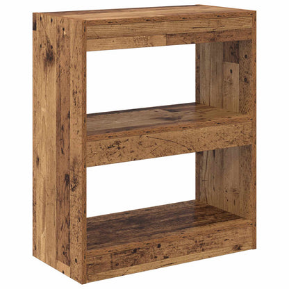 Book Cabinet Old Wood 60 x 30 x 72 cm Engineered Wood