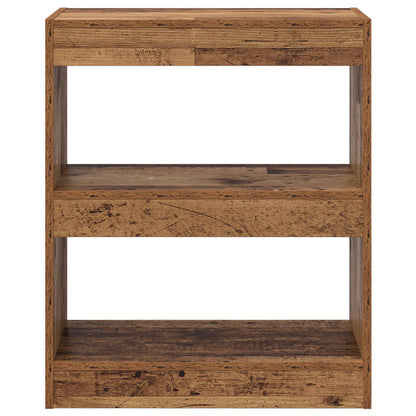 Book Cabinet Old Wood 60 x 30 x 72 cm Engineered Wood