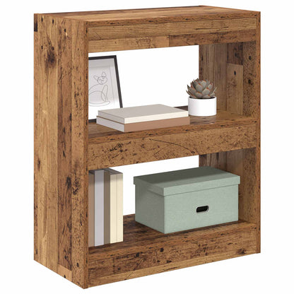 Book Cabinet Old Wood 60 x 30 x 72 cm Engineered Wood