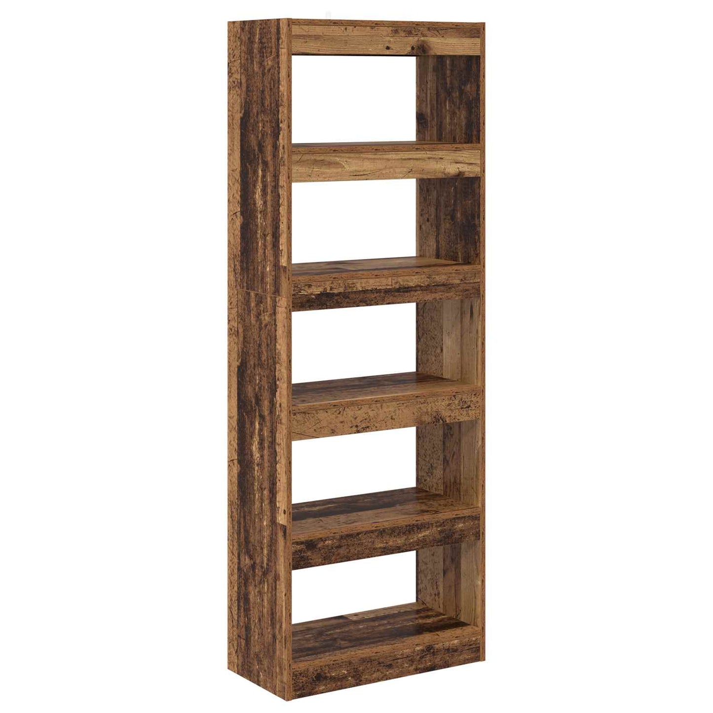 Book Cabinet Old wood 60 x 30 x 166 cm Engineered wood