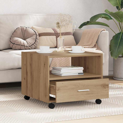 Coffee Table Artisan oak 55 x 55 x 45 cm Engineered wood