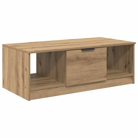 Coffee Table Artisan oak 100 x 50 x 36 cm Engineered wood