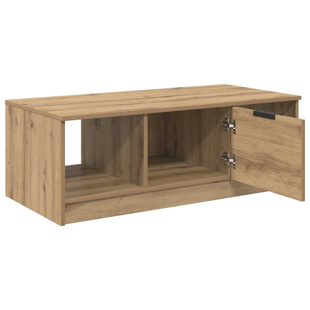 Coffee Table Artisan oak 100 x 50 x 36 cm Engineered wood