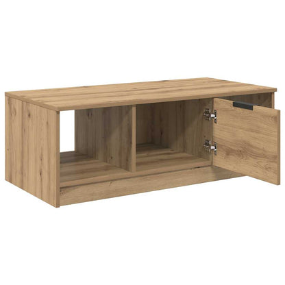 Coffee Table Artisan oak 100 x 50 x 36 cm Engineered wood